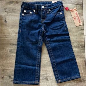NWT True Religion toddler denim jeans